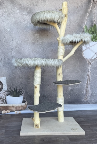 NEU  •  frechkatze Eigenkreation , handgefertigtes Unikat, made in Germany, ein Stück Natur im Haus