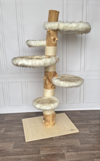 Kratzbaum-Holz-Natur • Langeland