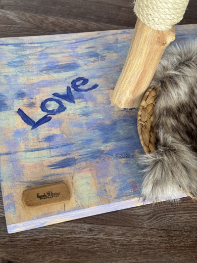 Kratzbaum-Holz-Natur • Leaf Love