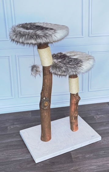 Kratzbaum-Holz-Natur • Cat Zen