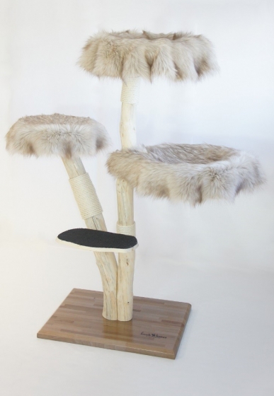 Natural wood cat tree - Alaska -